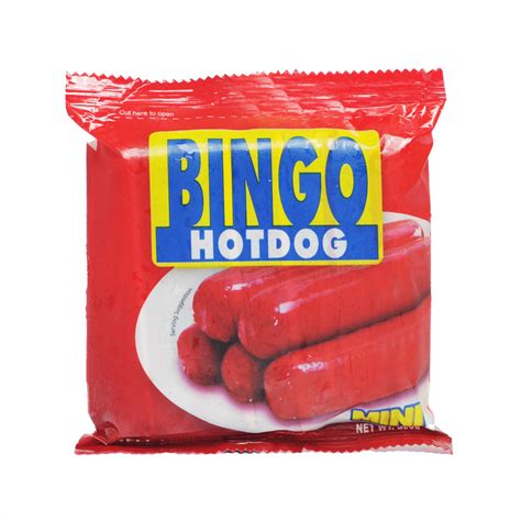 CDO Bingo Hotdog 250g Pack .